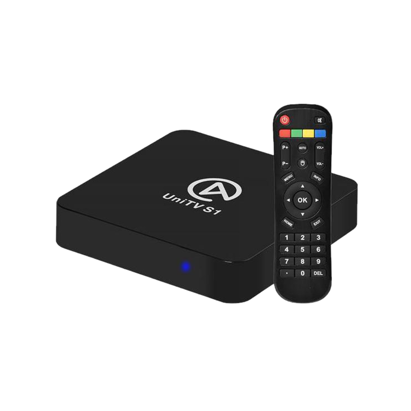 UniTV S1 - TV Box Sem Mensalidades