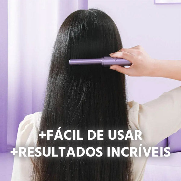 Pente Alisador de Cabelo 5 em 1 Sem Fio