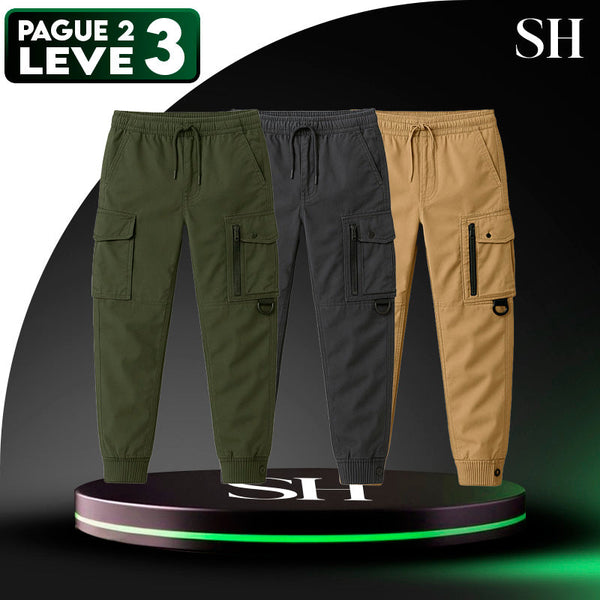 Calça Militar Soldier em Tecido RipStop e Poliéster [Compre 2 Leve 3]