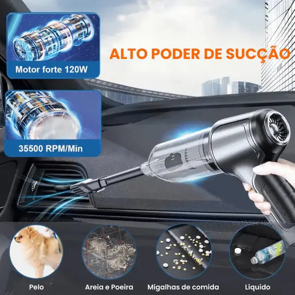 Aspirador de Pó Portátil 4 em 1 Master Cleaner® - FRETE GRÁTIS