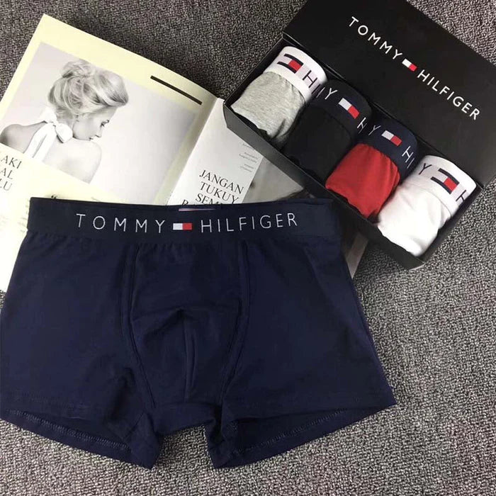 Kit 4 Cuecas Tommy Hilfiger