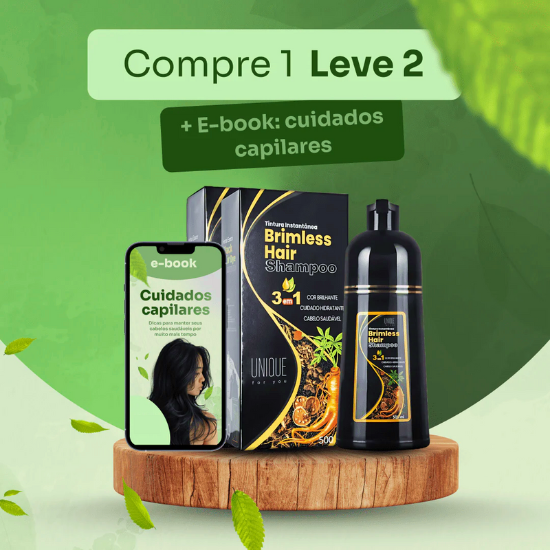 [COMPRE 1 LEVE 2] Shampoo Brimless Botânico Natural 3 em 1 + BRINDE Especial