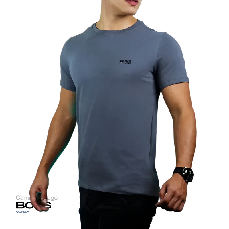 Kit 5 Camisetas Hugo Boss - Pague 3 e Leve +2 de Brinde